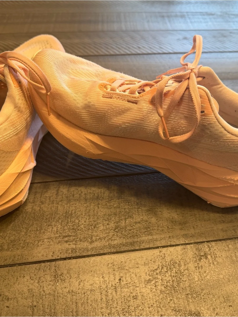 Asics Peach/Coral Women's Running Shoes